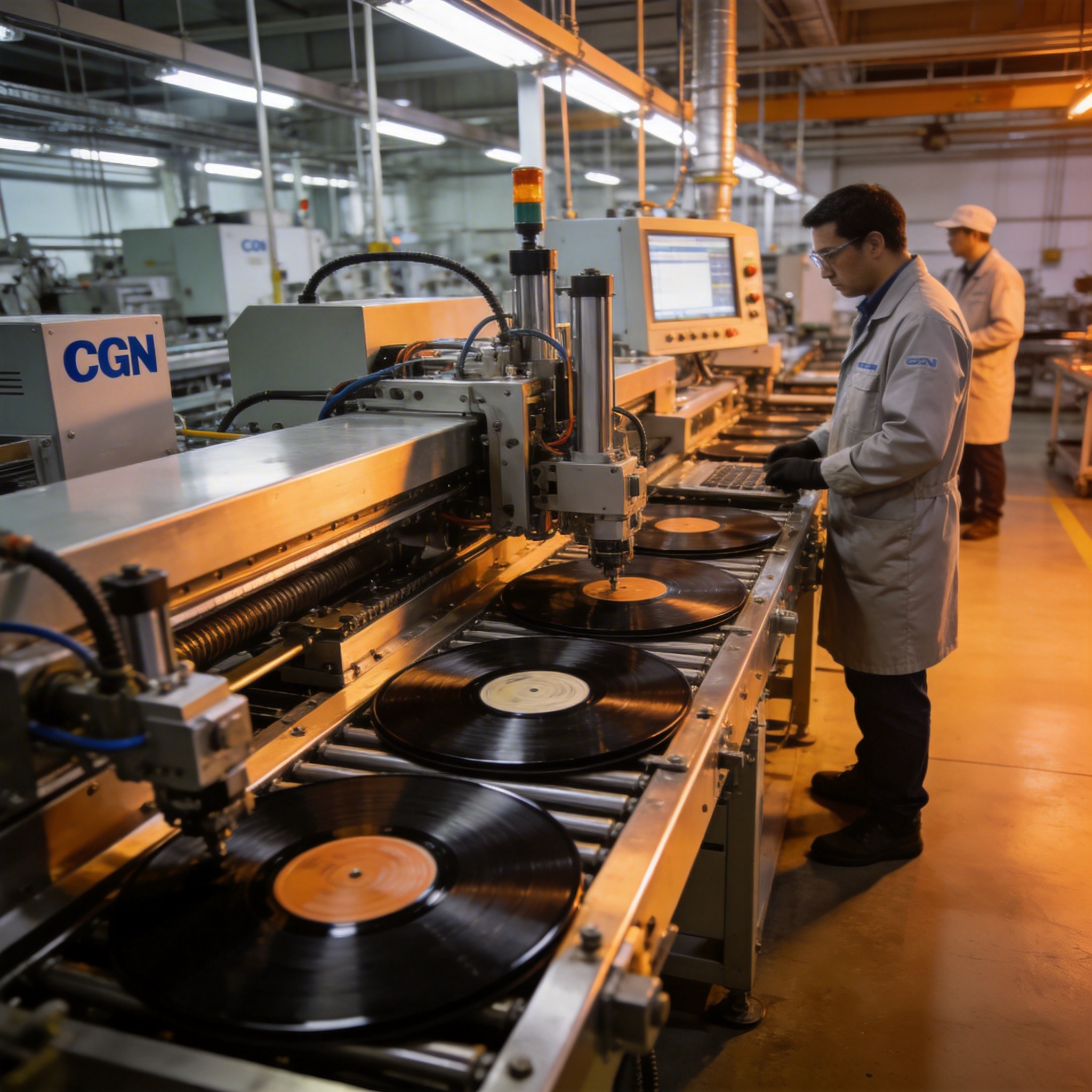 CGN产线运转场景