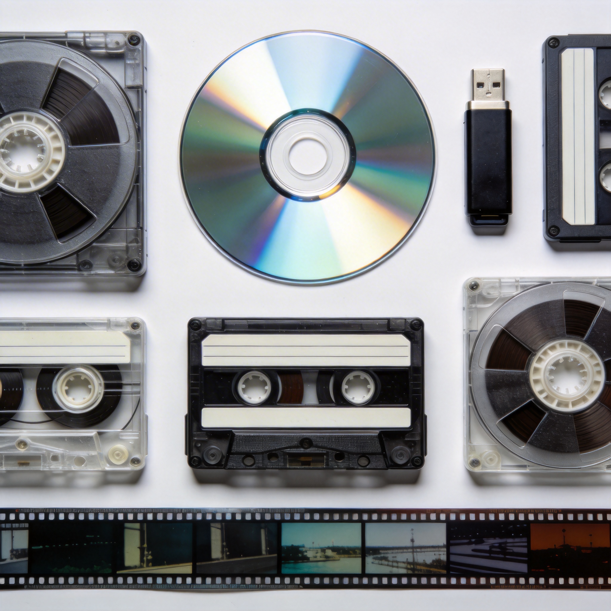 光盘·卡带·开盘带·U盘