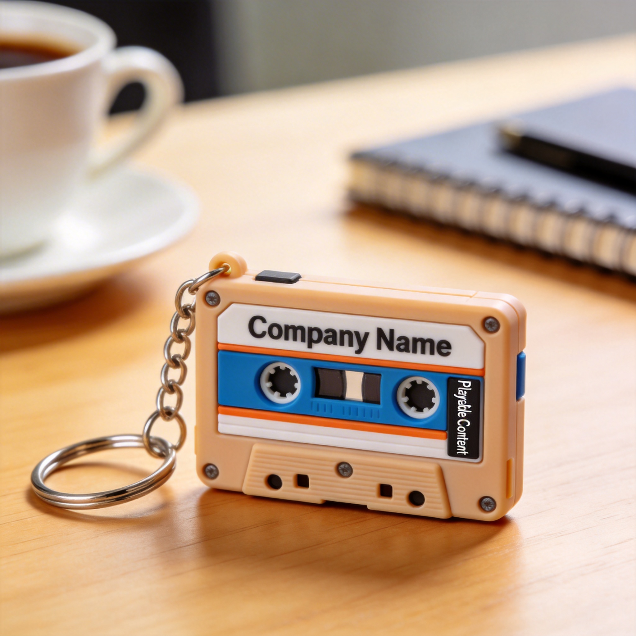 品牌迷你卡带·钥匙扣礼品