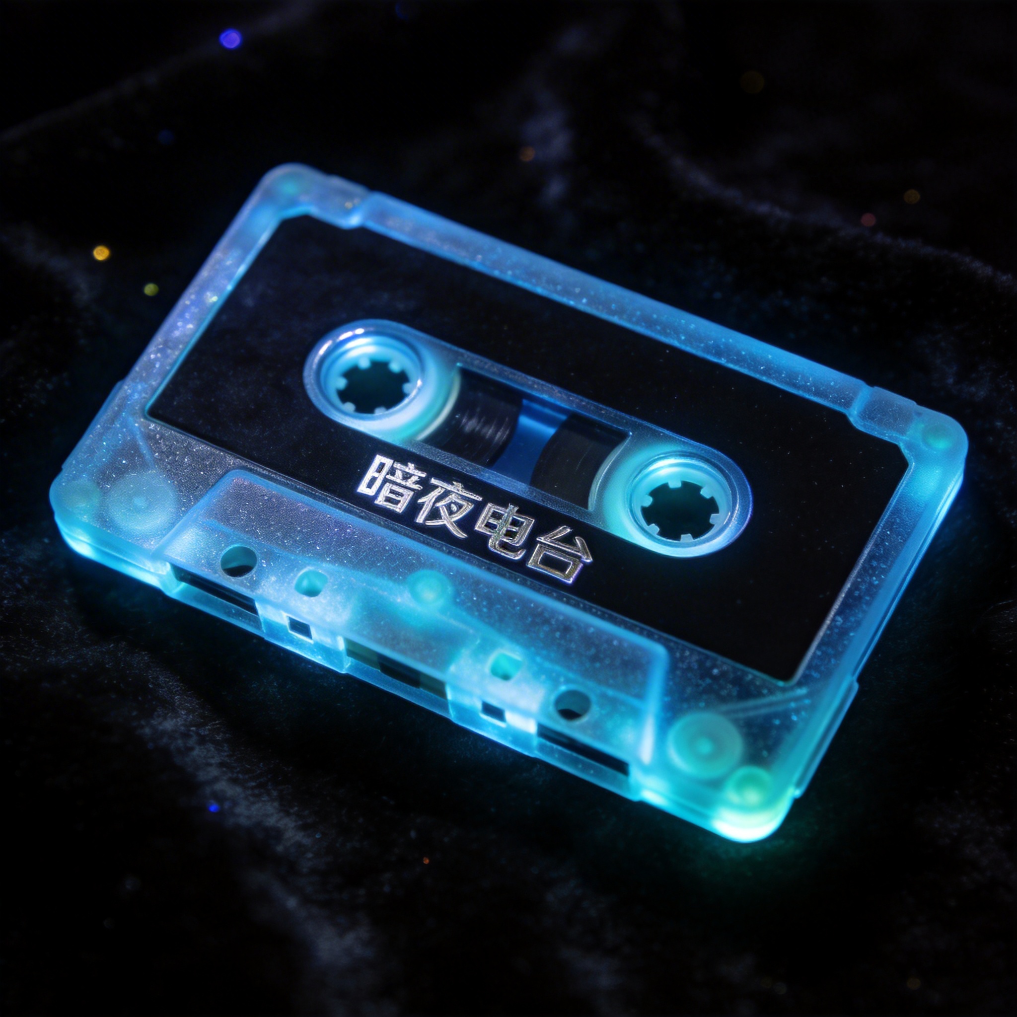 暗夜电台夜光卡带