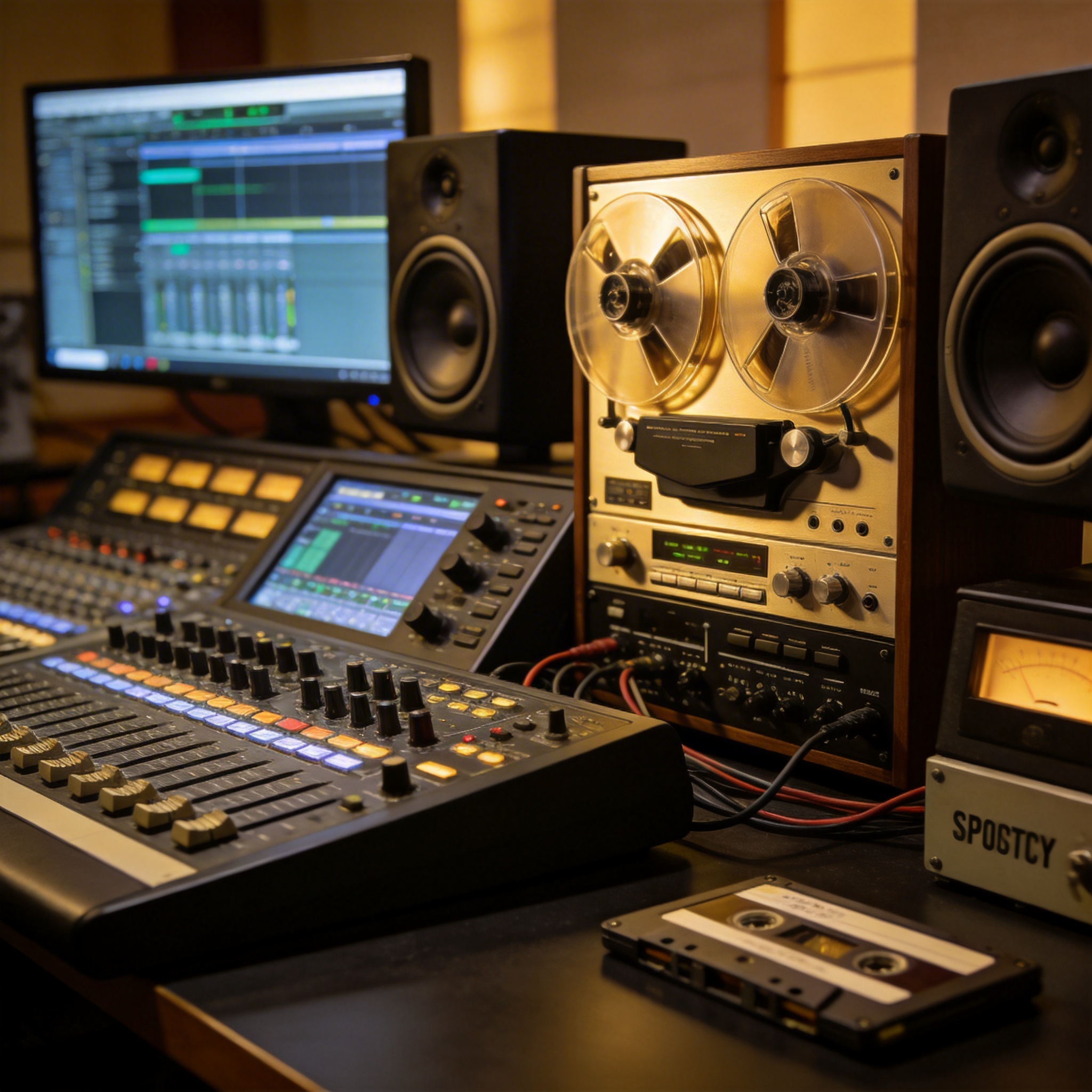 卡带母带制作工作站