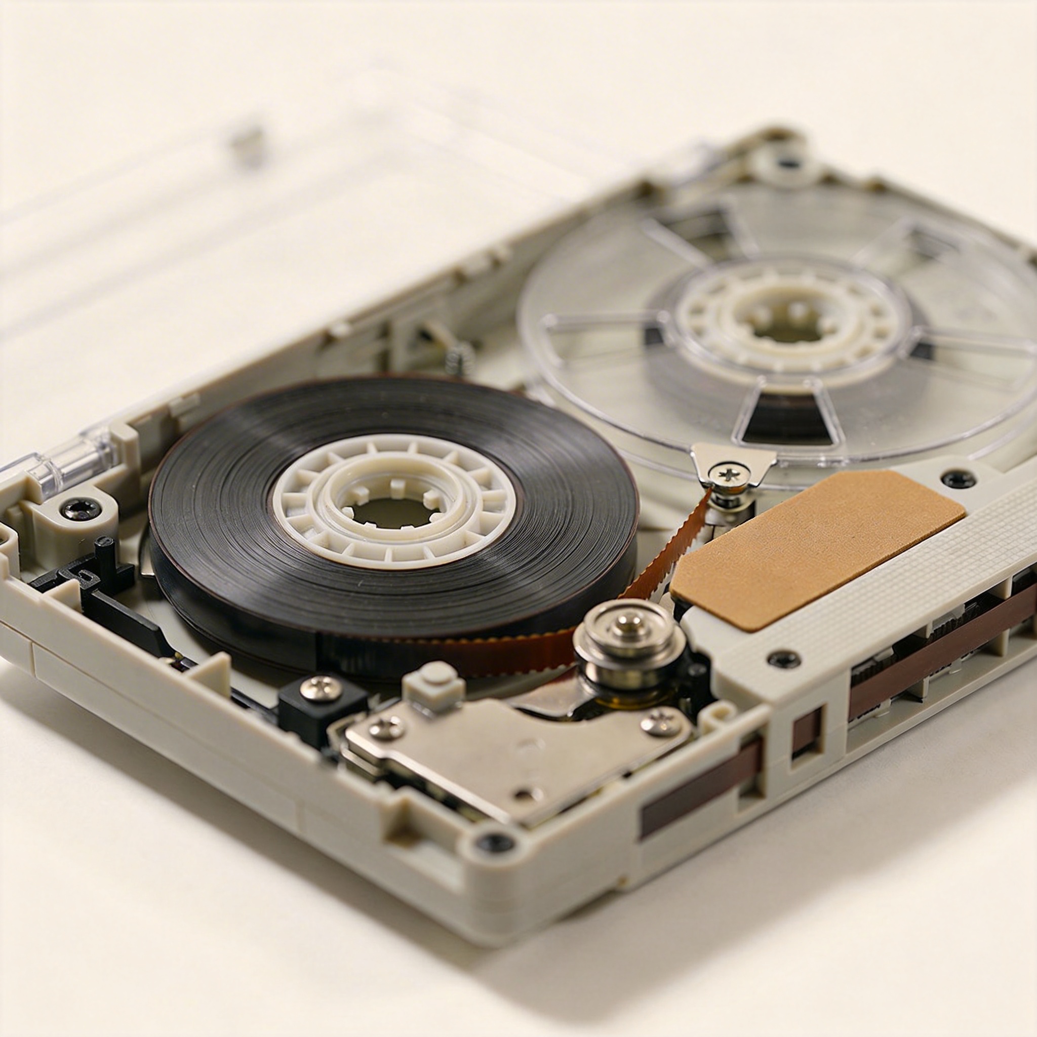 组装完成的卡带内部展示