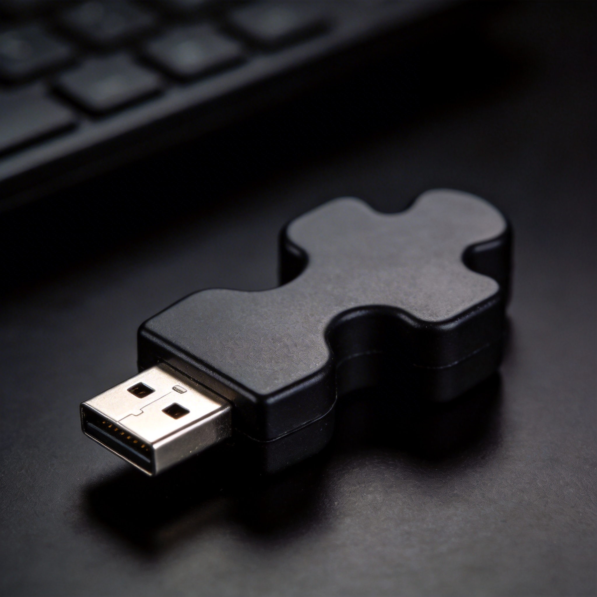Custom shaped USB flash drive unique