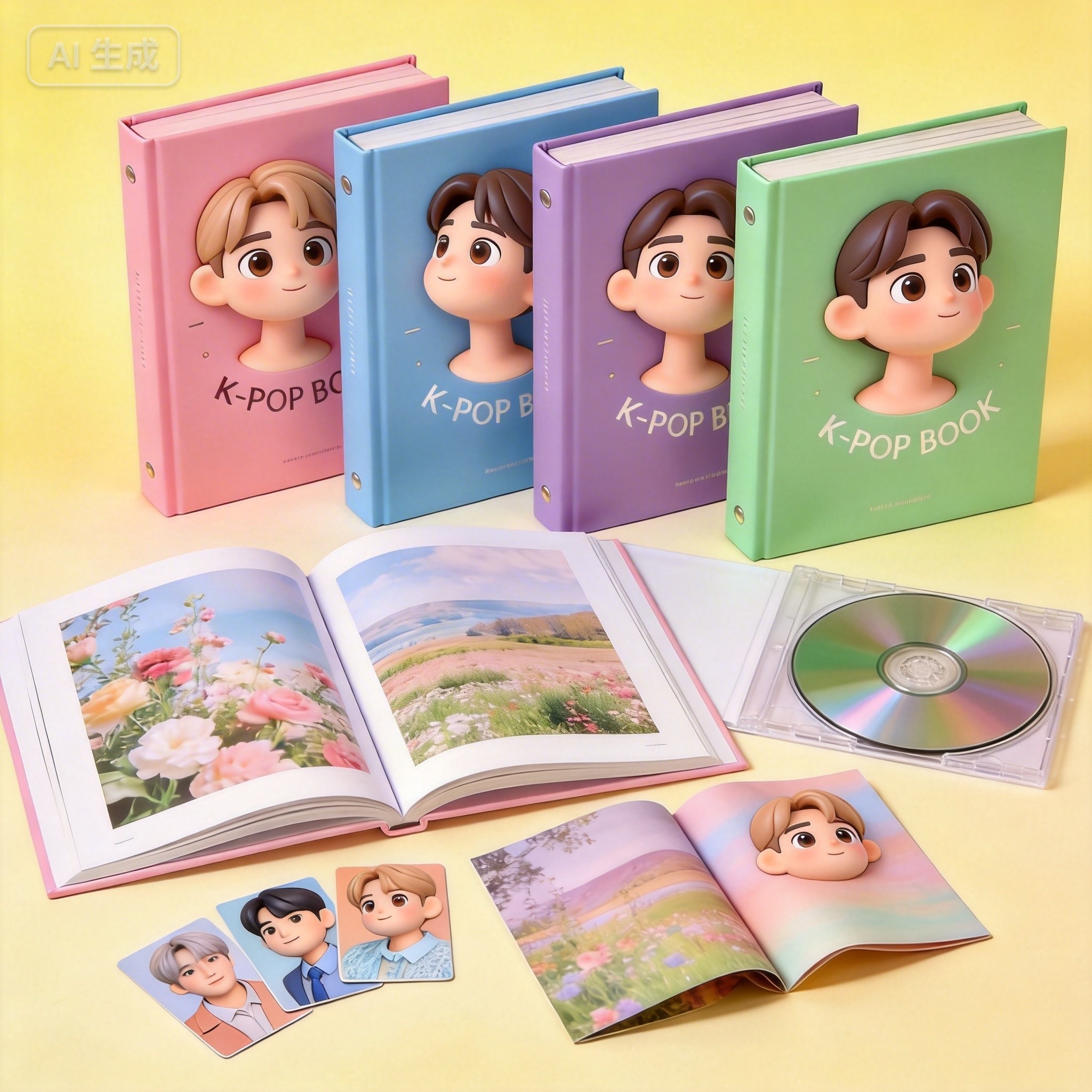 4版本专辑主视觉