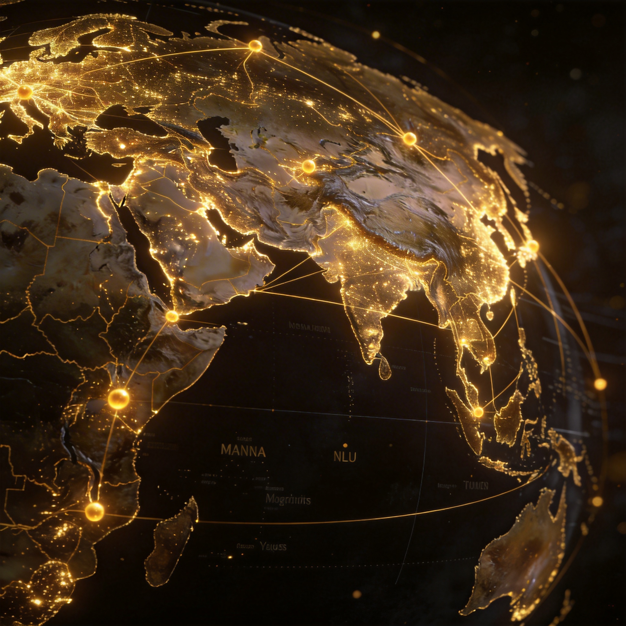 CGN全球服务网络地图