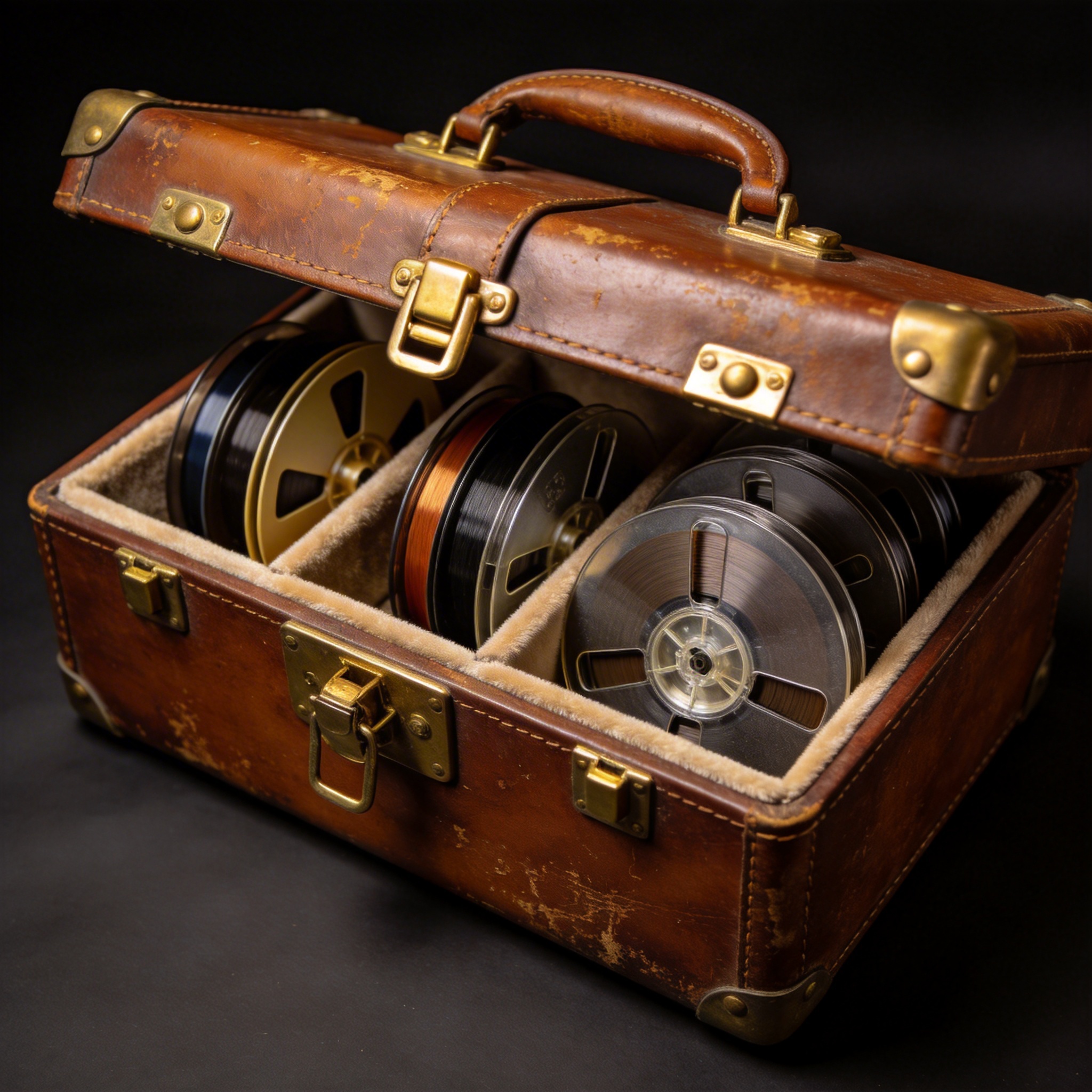 Leather carrying case